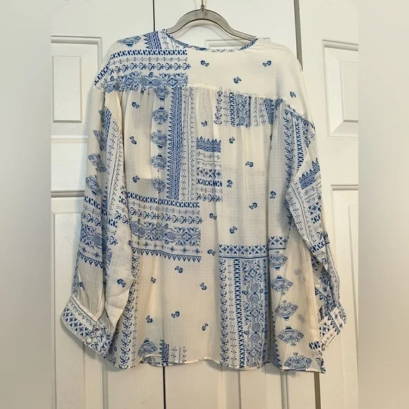 NWT BA&SH Isko Blouse and Skirt In Bandana Print- size Medium - Picture 14 of 15